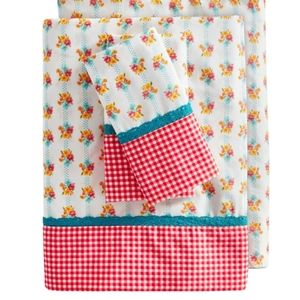 NEW Pioneer Woman Queen or King Sheet Set 100% Cotton